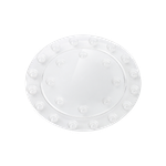 floorprotector rond 21cm transparant